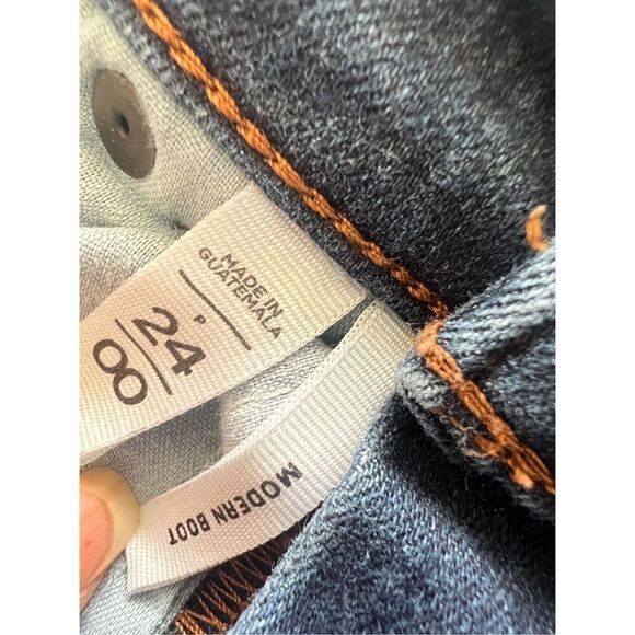Ann Taylor LOFT modern boot cut JEANS SIZE 24 - Picture 12 of 12
